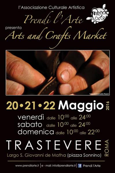 Arts and Crafts Market a Trastevere