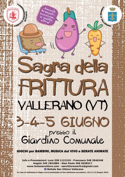 Sagra della Frittura 2016 - Vallerano (VT)
