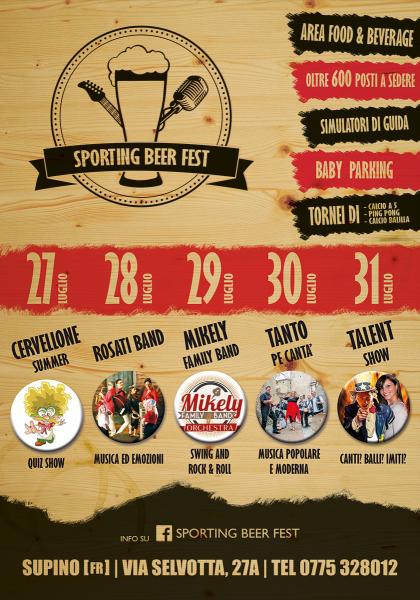 Sporting Beer Fest