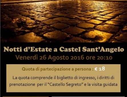 Notti d’Estate a Castel Sant’Angelo.
