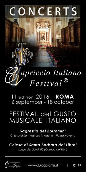 Capriccio Italiano Festival 2016
