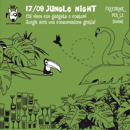 Welcome to the We Food Jungle Night