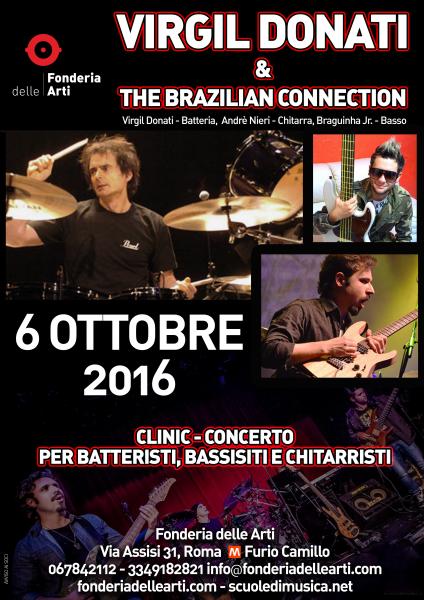 Virgil Donati & The Brazilian Connection - Clinic/Concerto