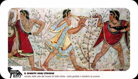 Il segreto degli Etruschi  narrato dalle sale del Museo Etrusco di Villa Giulia