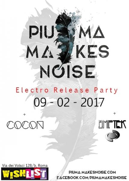 Piuma Makes Noise, il nuovo album dal vivo al Wishlist