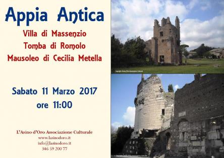 Villa di Massenzio e Mausoleo di Cecilia Metella