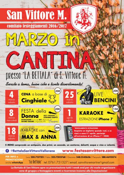 Marzo In Cantina 2017 | a Vallerano (VT)