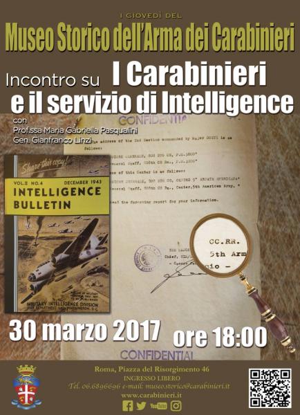Incontro su I Carabinieri e il servizio di Intelligence