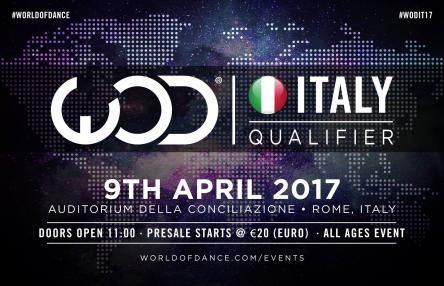 World of dance Italy qualifier