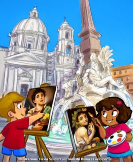 A tu per tu con Bernini, Borromini, Caravaggio sulle ali del Barocco - Visita guidata x bambini Roma