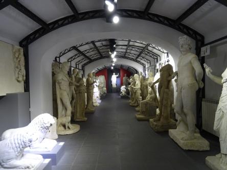 Deposito delle sculture di Villa Borghese e Giardino del Lago