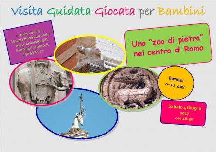Uno “zoo di pietra” nel centro di Roma