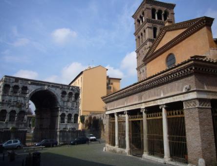 Le basiliche del Foro Boario: San Giorgio al Velabro e Cosmedin