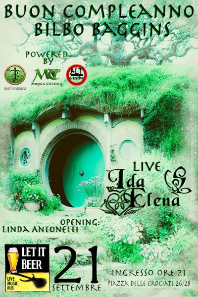 Buon Compleanno Bilbo Baggins: Ida Elena opening Linda Antonetti
