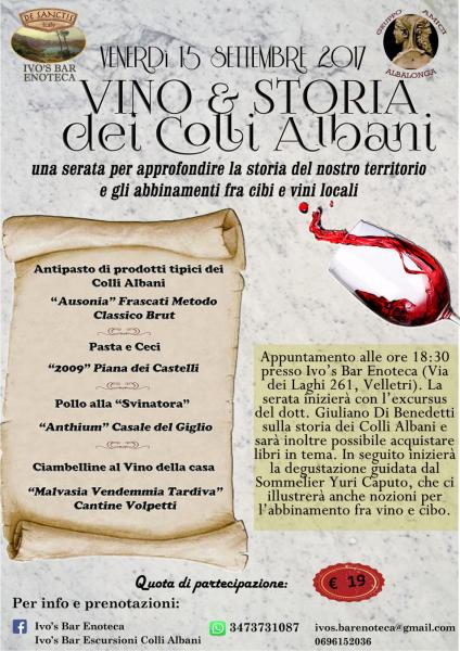 Vino & Storia dei Colli Albani
