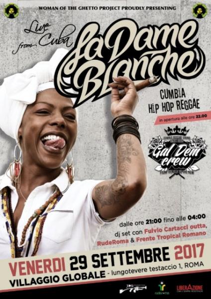 La Dame Blanche, da Cuba al Villaggio Globale tra hip hop e cumbia