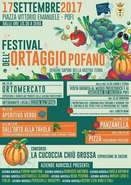 Festival dell'ortaggio pofano - 2^ edizione