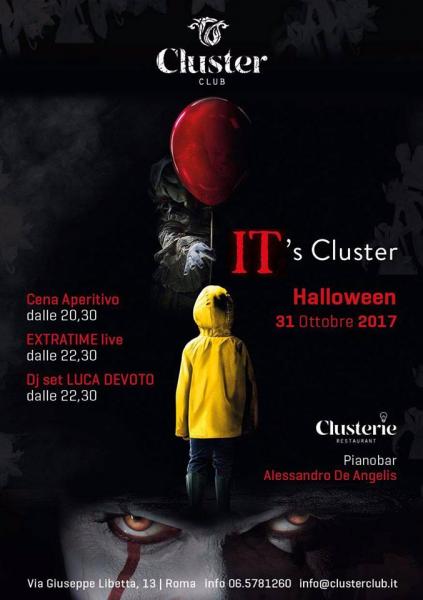 HALLOWEEN PARTY CLUSTER CLUB ROMA