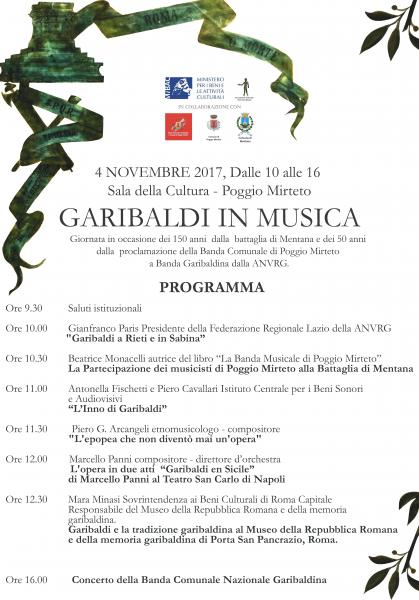 Garibaldi in Musica