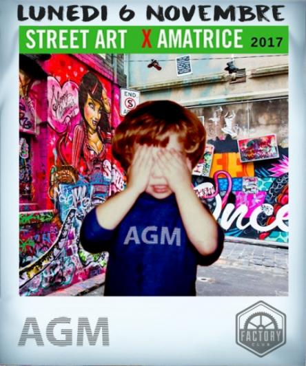 AGM, street art e musica per aiutare Amatrice