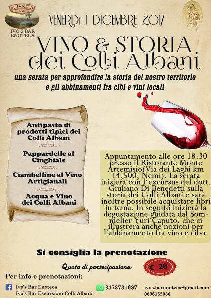 Vino & Storia dei Colli Albani