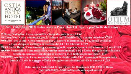 San Valentino 2018 Roma - Ostia Antica Park Hotel & Spa