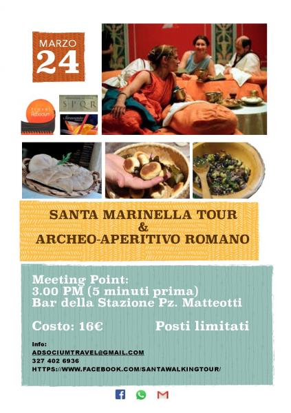 Santa Marinella Walking Tour + Archeo-aperitivo Romano