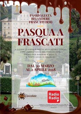 La Fiera Pasquale a Frascati: 50 espositori, dall’artigianato ai prodotti tipici di eccellenza