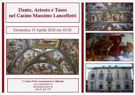 Dante, Ariosto e Tasso nel Casino Massimo Lancellotti