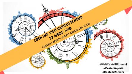 Open Day Visit Castelli Romani - 22 aprile 2018