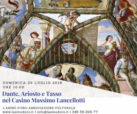 Dante, Ariosto e Tasso nel Casino Massimo Lancellotti