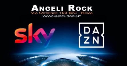 Locale dove vedere le partite SKY DAZN a Roma Angeli Rock