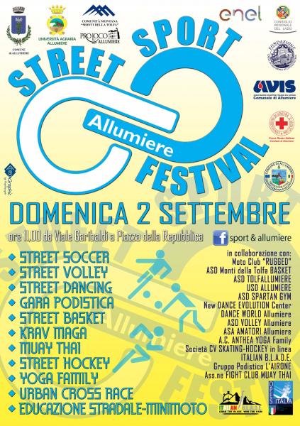 Street sport festival Allumiere
