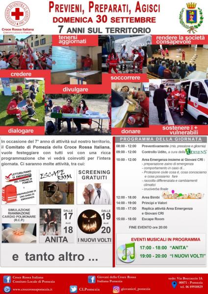 Festa annuale della Croce Rossa di Pomezia