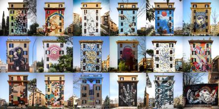 Visita guidata ai Murales di Tor Marancia - Roma da vivere: Tor Marancia “Big City Life”