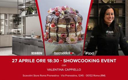 Valentina Cappiello di iFood e il suo show-cooking dedicato all’arte della pasticceria