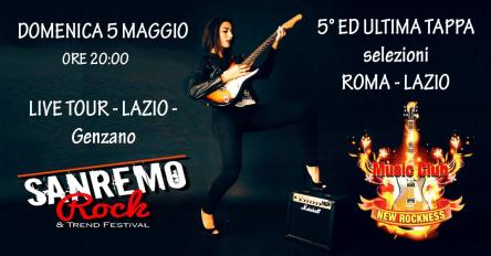 32° Sanremo Rock, 5° girone selezioni Lazio