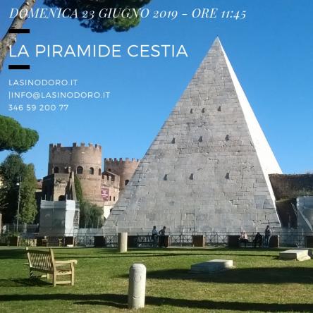 La Piramide Cestia a Roma