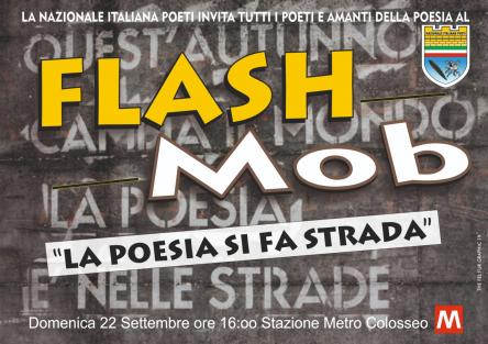 Nazionale Italiana Poeti - flash mob di poesia