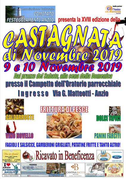 CASTAGNATA DI NOVEMBRE 2019