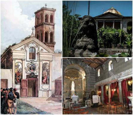 Santa Maria in Cappella, la chiesa, l'ospedale e i giardini della Pimpaccia - Visita guidata Roma