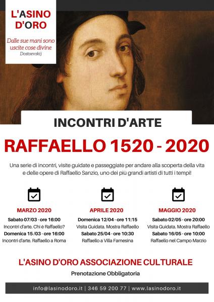 Incontri d’Arte. Raffaello 1520 – 2020