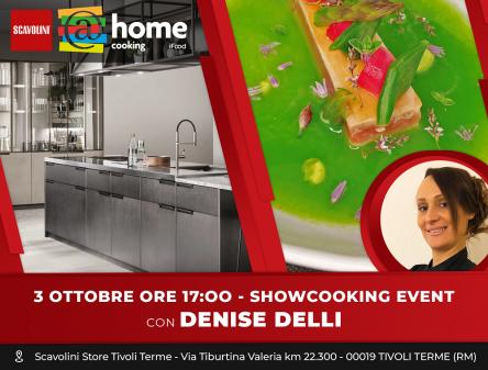 Laboratorio in tavola: lezioni di cucina con Denise Delli per inaugurazione nuovo Scavolini Store