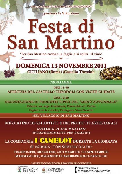 FESTA di SAN MARTINO