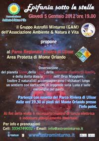 EPIFANIA SOTTO LE STELLE