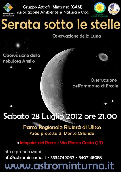 Monte Orlando sotto le stelle