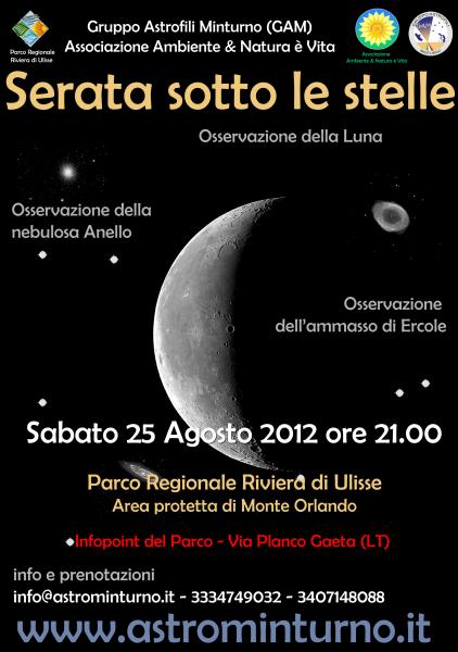 Serata sotto le stelle