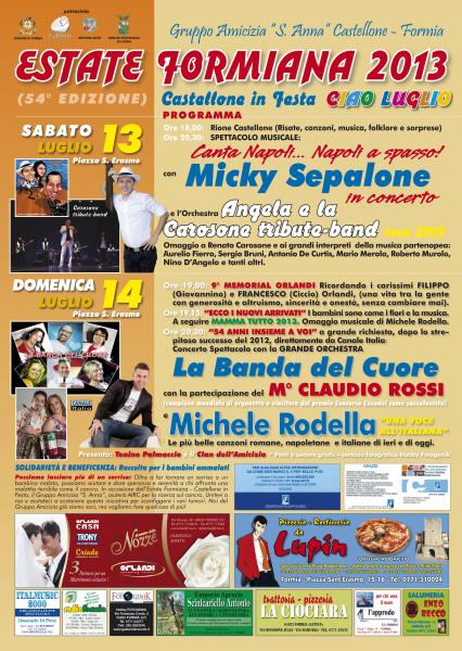 Castellone in Festa - CIAO LUGLIO 2013