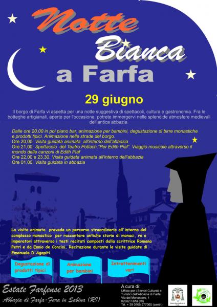 Notte bianca a Civita Castellana
