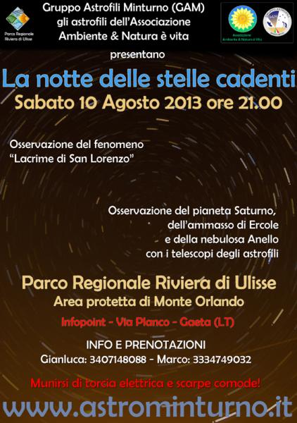 La notte delle stelle cadenti